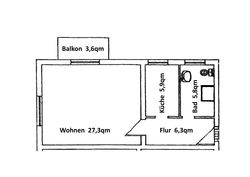 Grundriss ChiemseeKoje